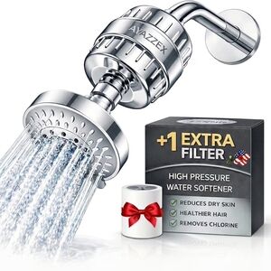 Filtered Shower Head – 23 Stage Shower Filter – Water Softener – Shower Head